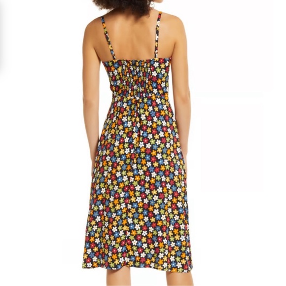 NEW! REFORMATION Afternoon Floral Print Sun Dress Size 10 - Picture 12 of 15